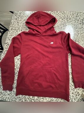 New Balance Black and White Logo Pullover